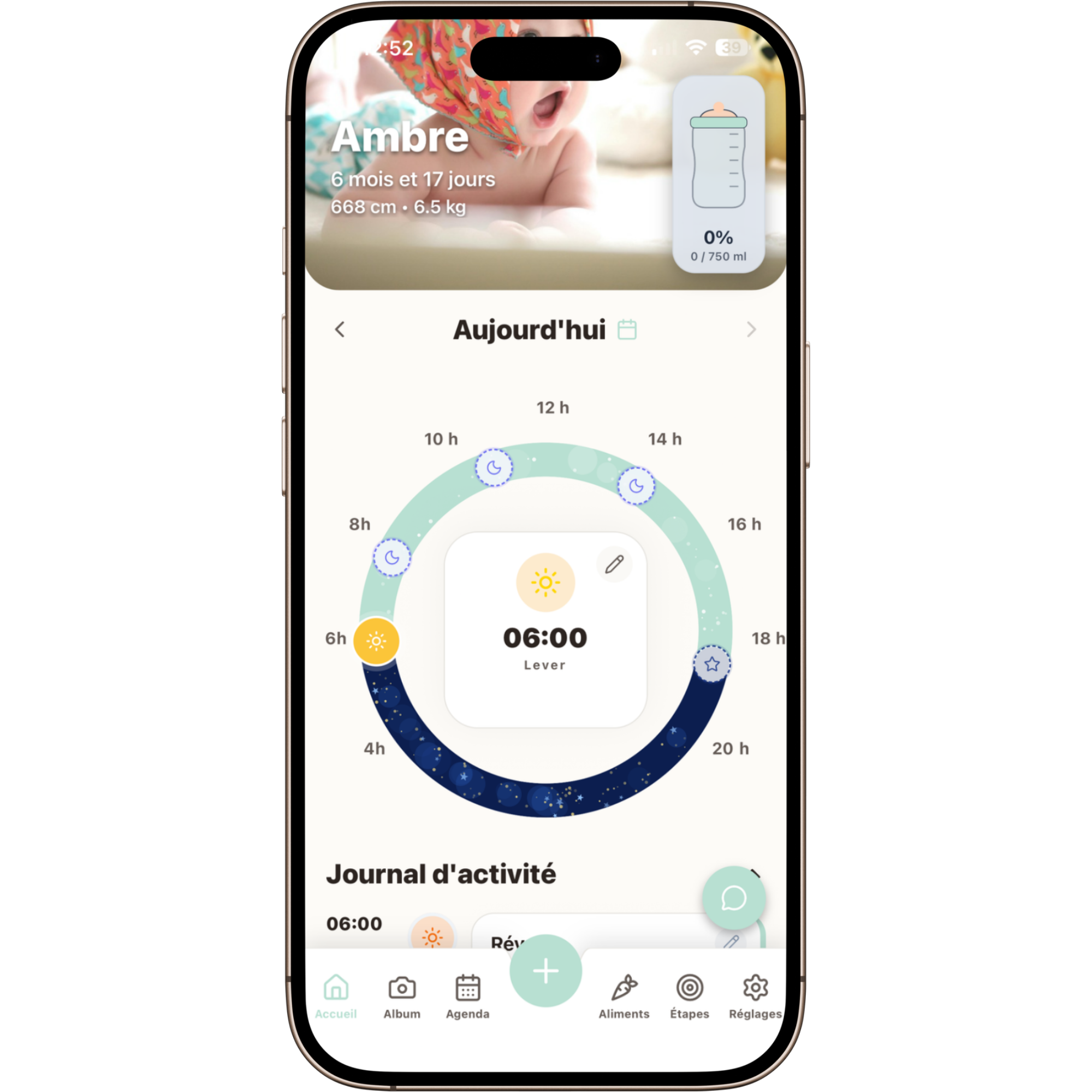 Timeline événements
