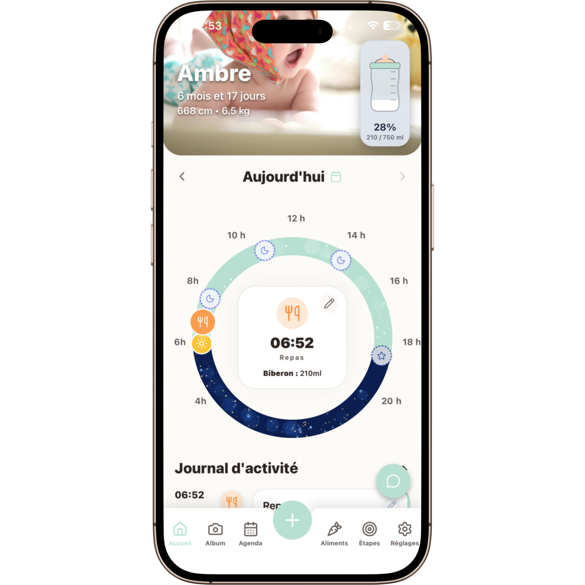 Timeline événements