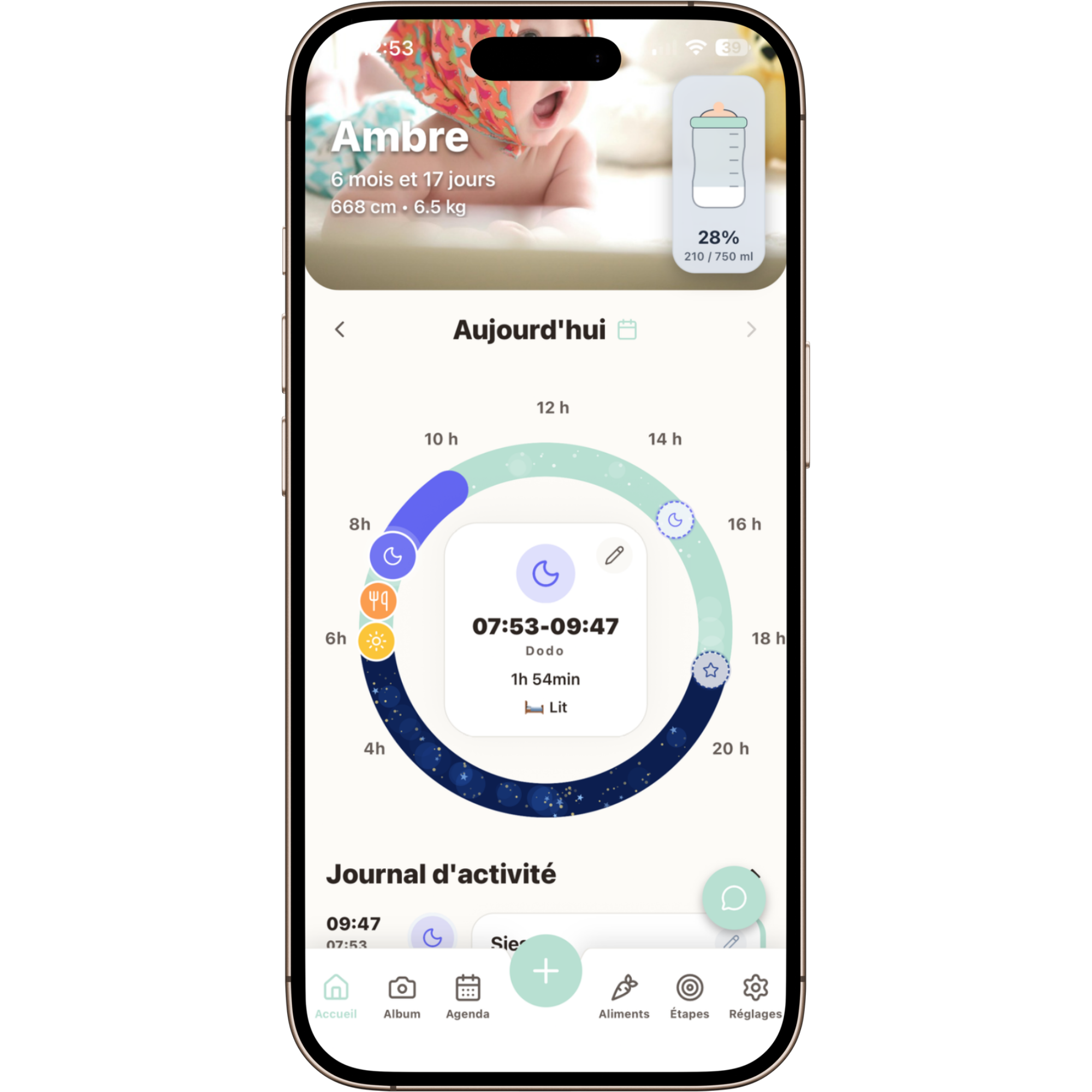 Timeline événements