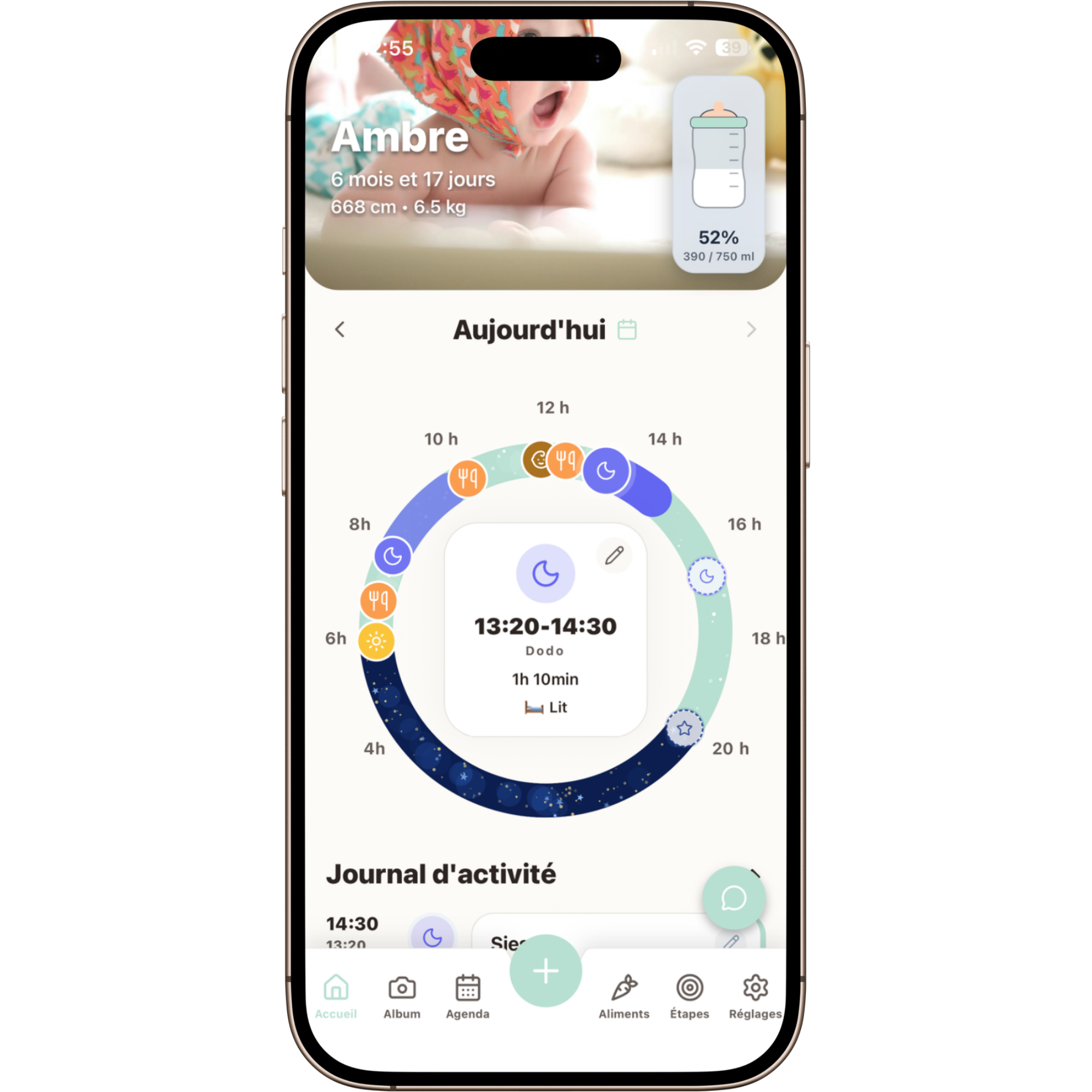Timeline événements