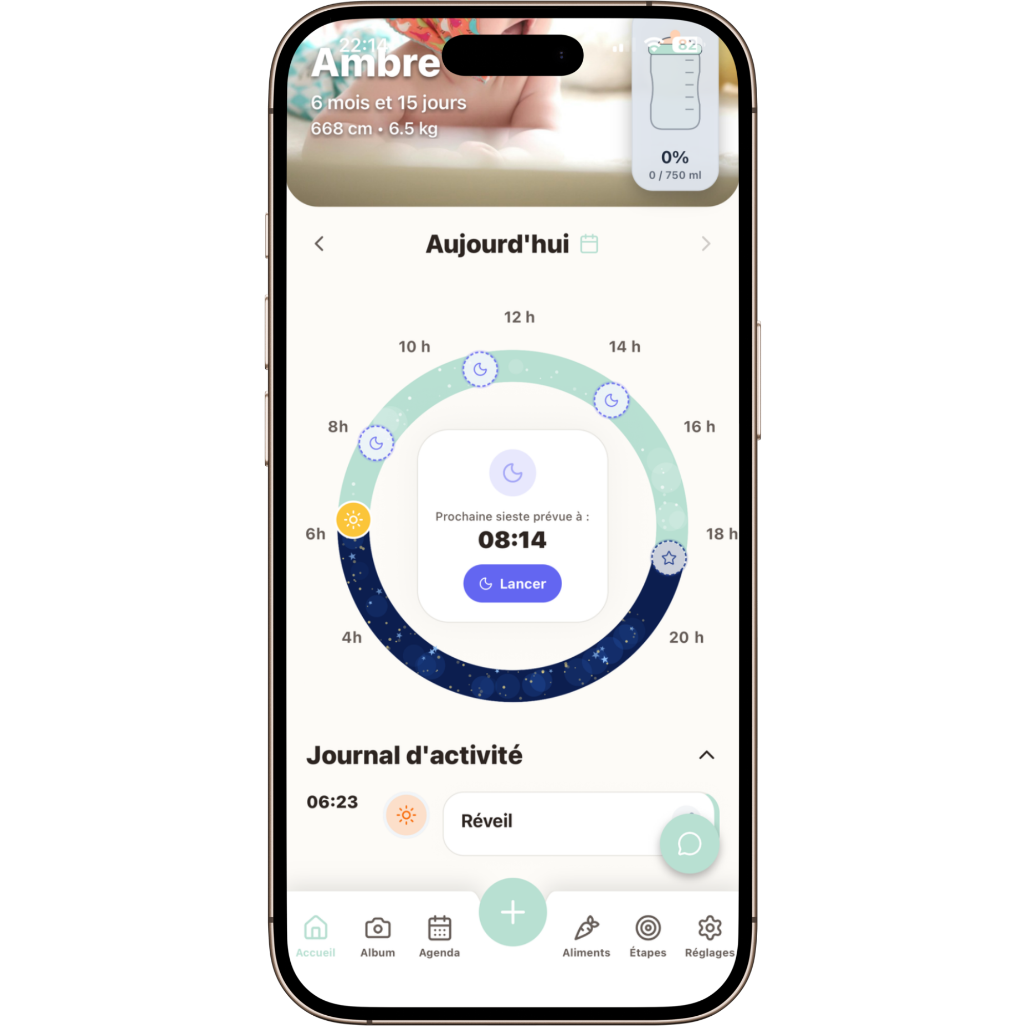 Prédictions de sommeil